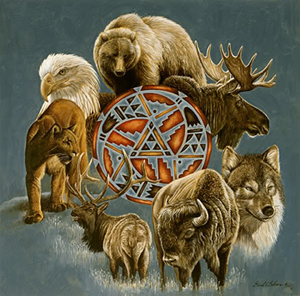 animaux totems